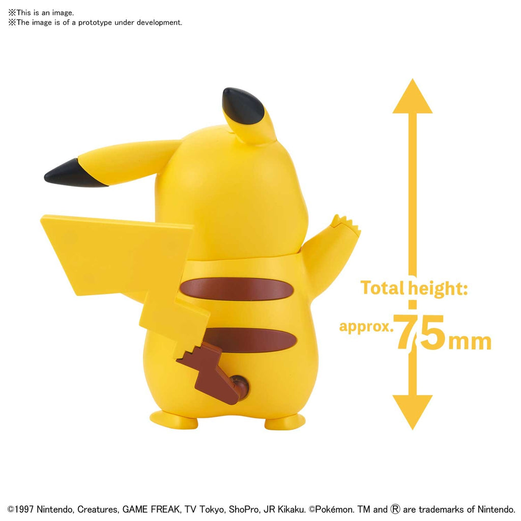 Model Kit Pikachu Quick! - Pokemon - Bandai
