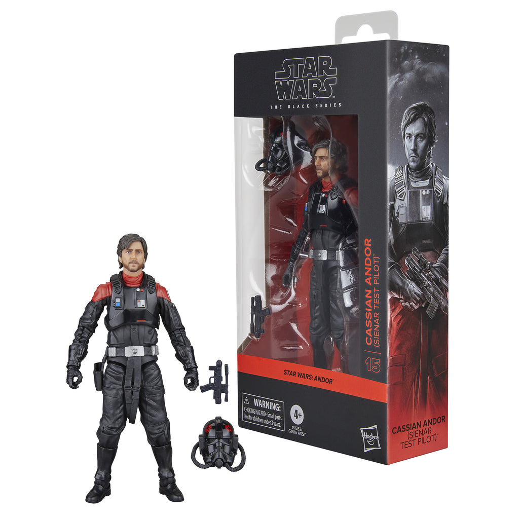 Figura Cassian Andor - Star Wars: Andor - The Black Series - Hasbro