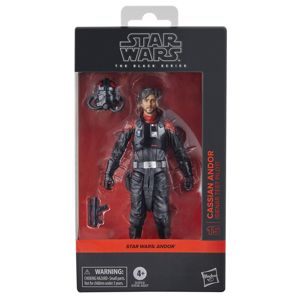 Figura Cassian Andor - Star Wars: Andor - The Black Series - Hasbro