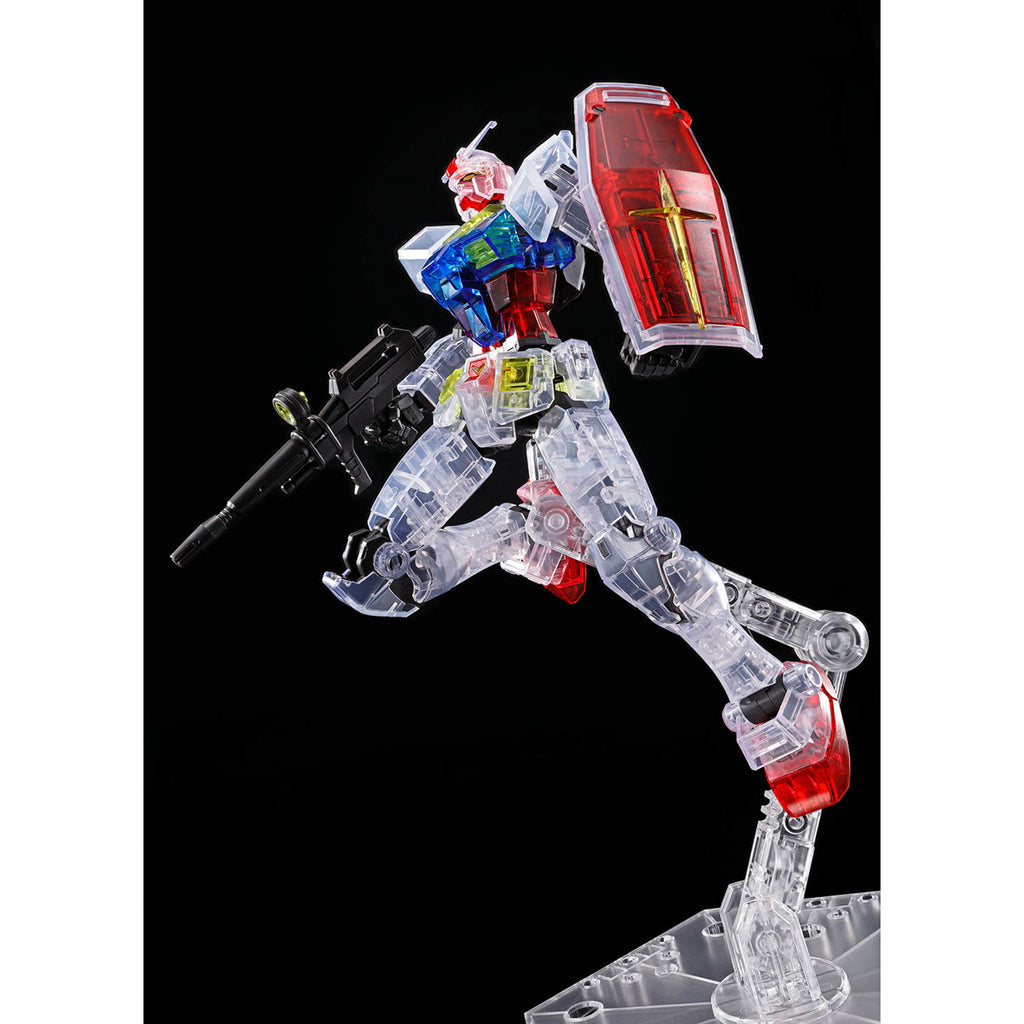 Figura Model Kit RX-78-2 Gundam – Mobile Suit Gundam – HG 1/144 Beyond Global Clear Color – Bandai