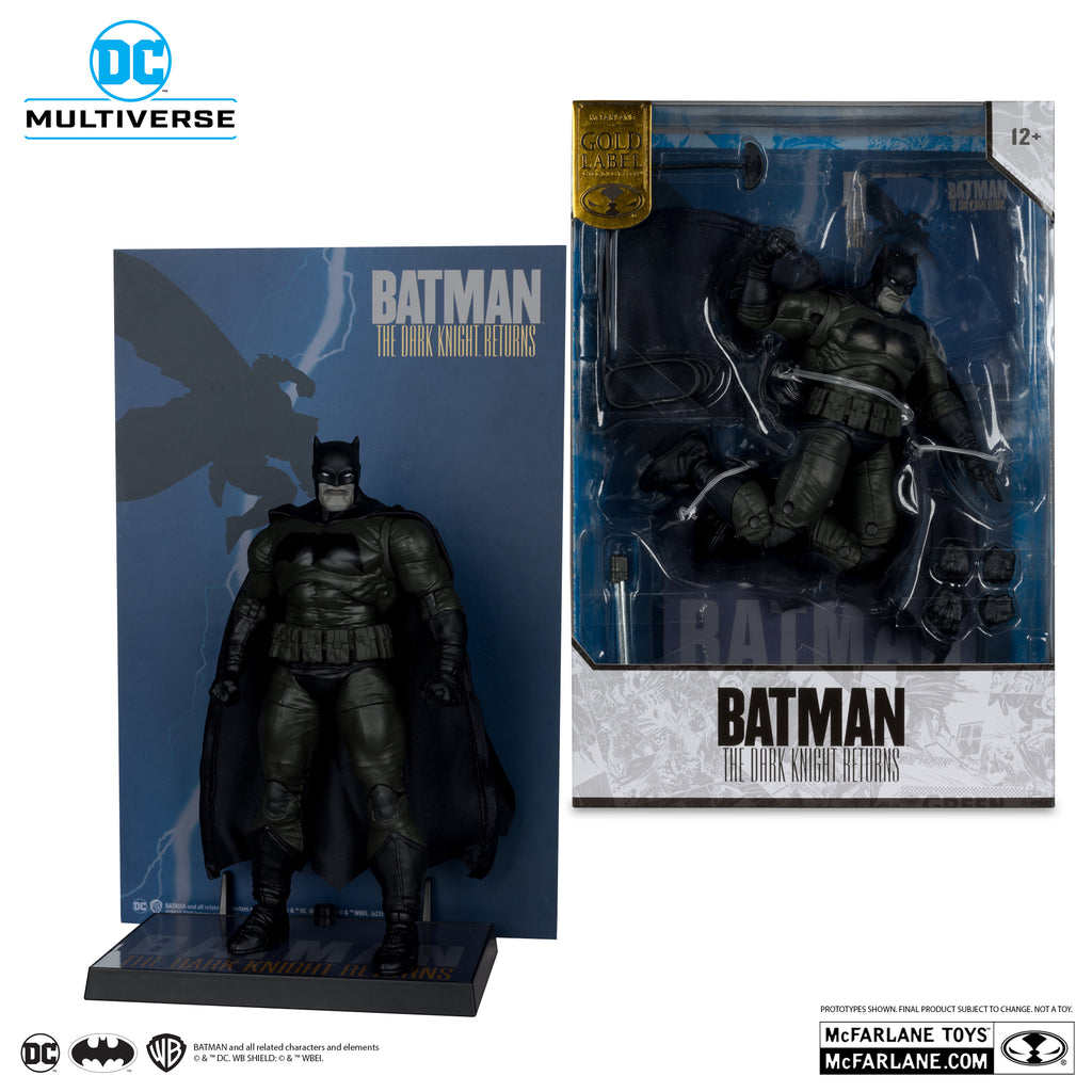 Figura Batman (The Dark Knight Returns) Gold Label Exclusive - DC Comics - 7 Scale - McFarlane