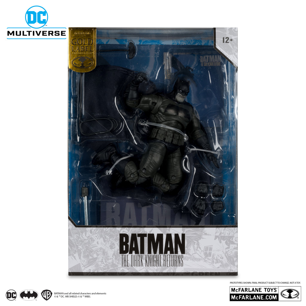 Figura Batman (The Dark Knight Returns) Gold Label Exclusive - DC Comics - 7 Scale - McFarlane