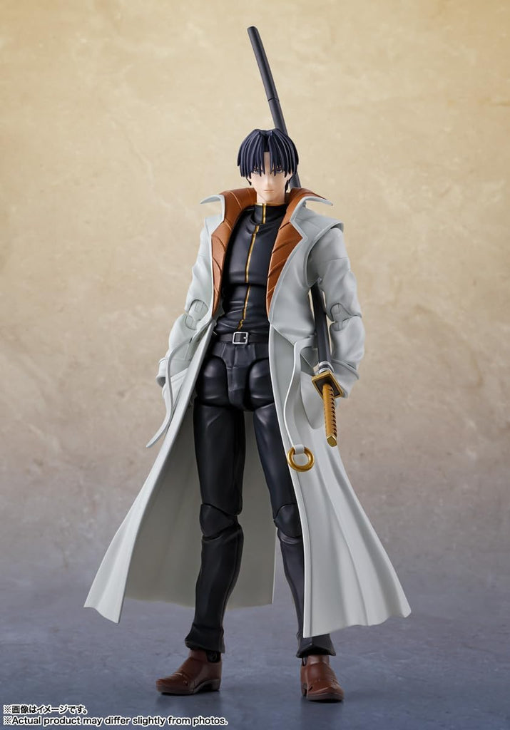 Figura Aoshi Shinomori - Rurouni Kenshin - S.H.Figuarts - Bandai