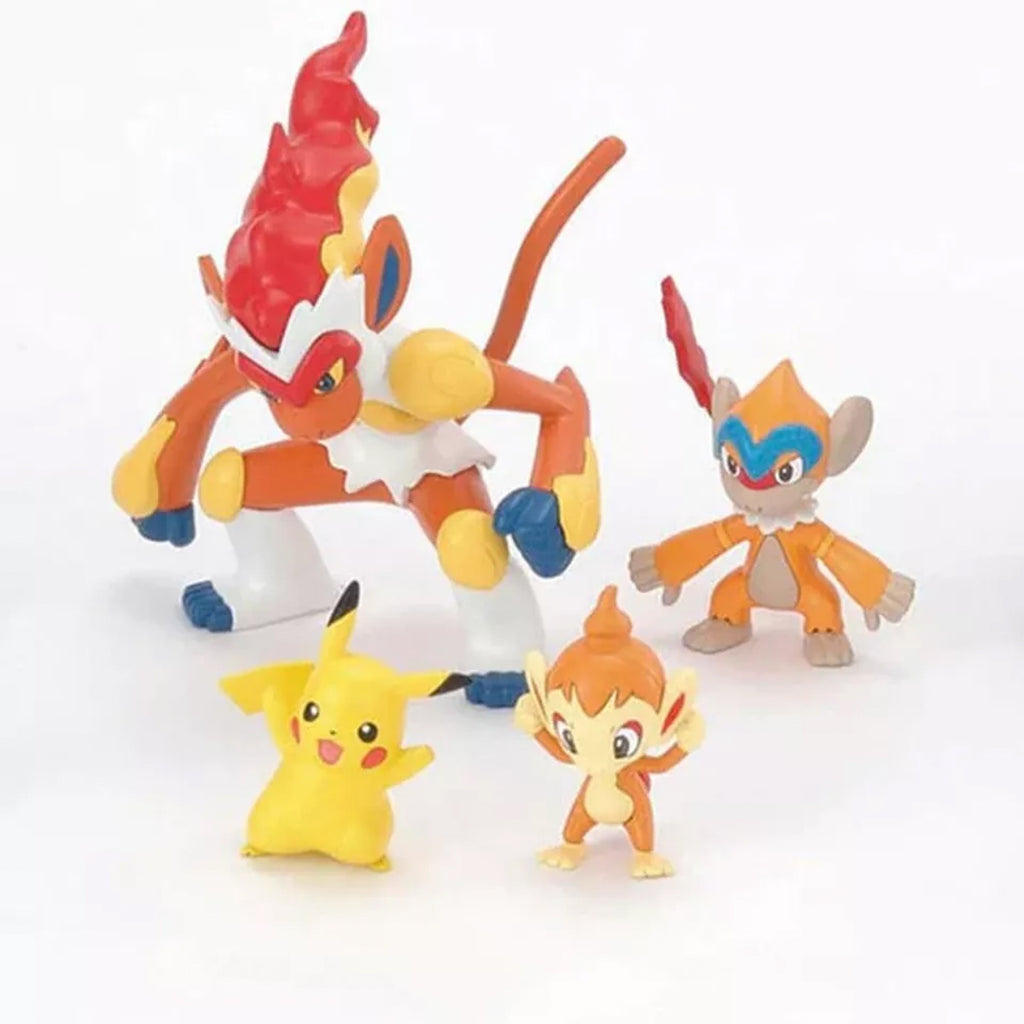 Figura Infernape - Pokemon - Evolution Set - Bandai