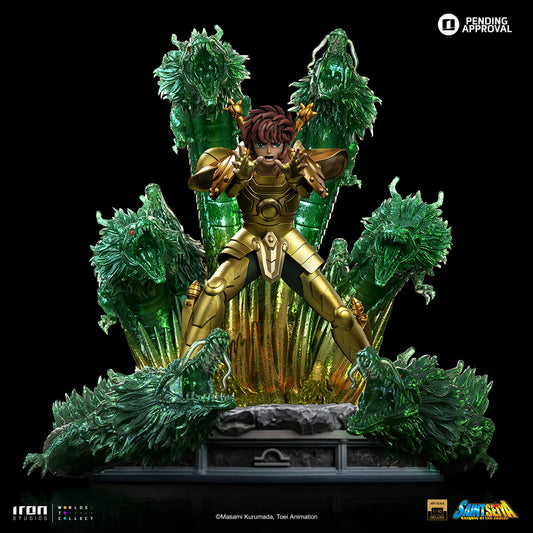 Estátua Dohko de Libra - Saint Seiya - Deluxe Art Scale 1/10 - Iron Studios