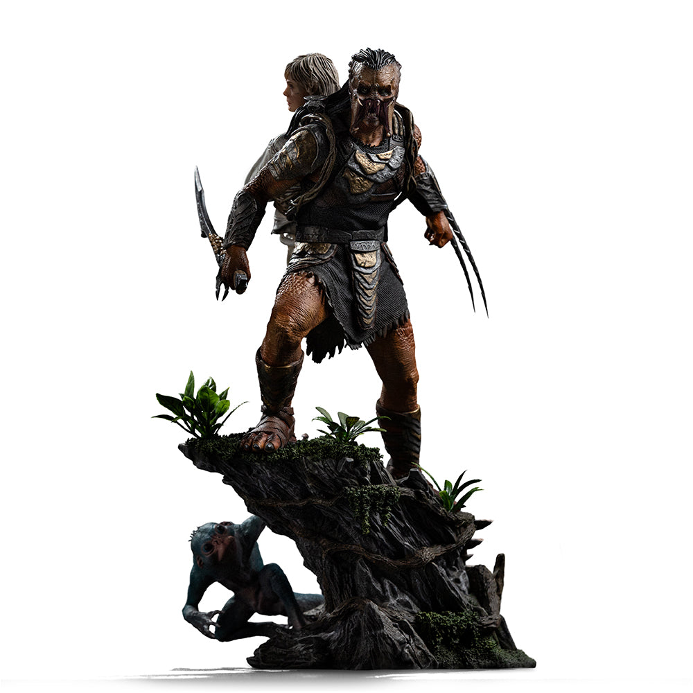 Estátua Predator Dek & Thia - Predator: Badlands - Art Scale 1/10 - Iron Studios