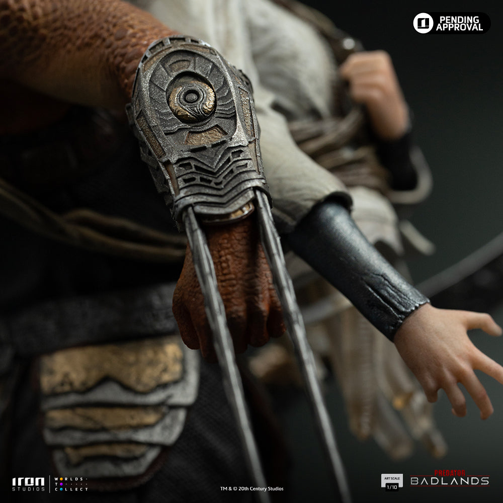 Estátua Predator Dek & Thia - Predator: Badlands - Art Scale 1/10 - Iron Studios