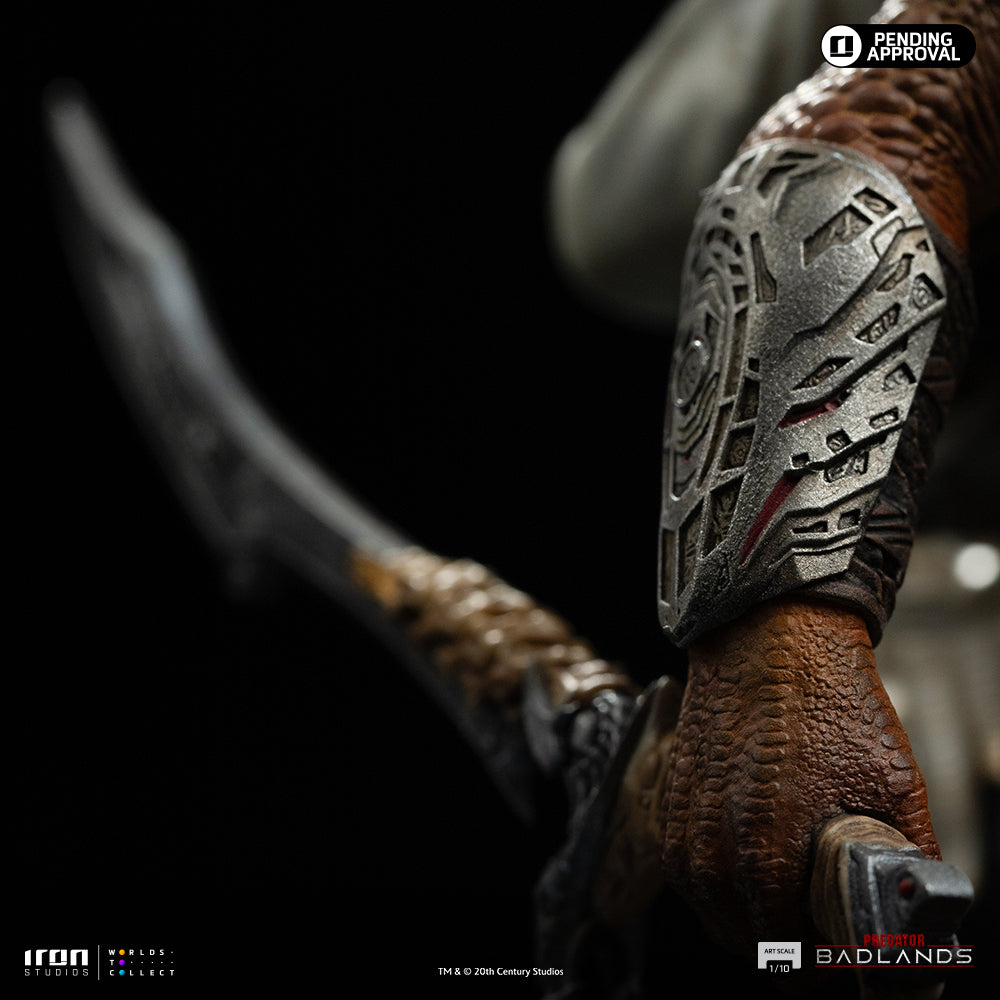 Estátua Predator Dek & Thia - Predator: Badlands - Art Scale 1/10 - Iron Studios