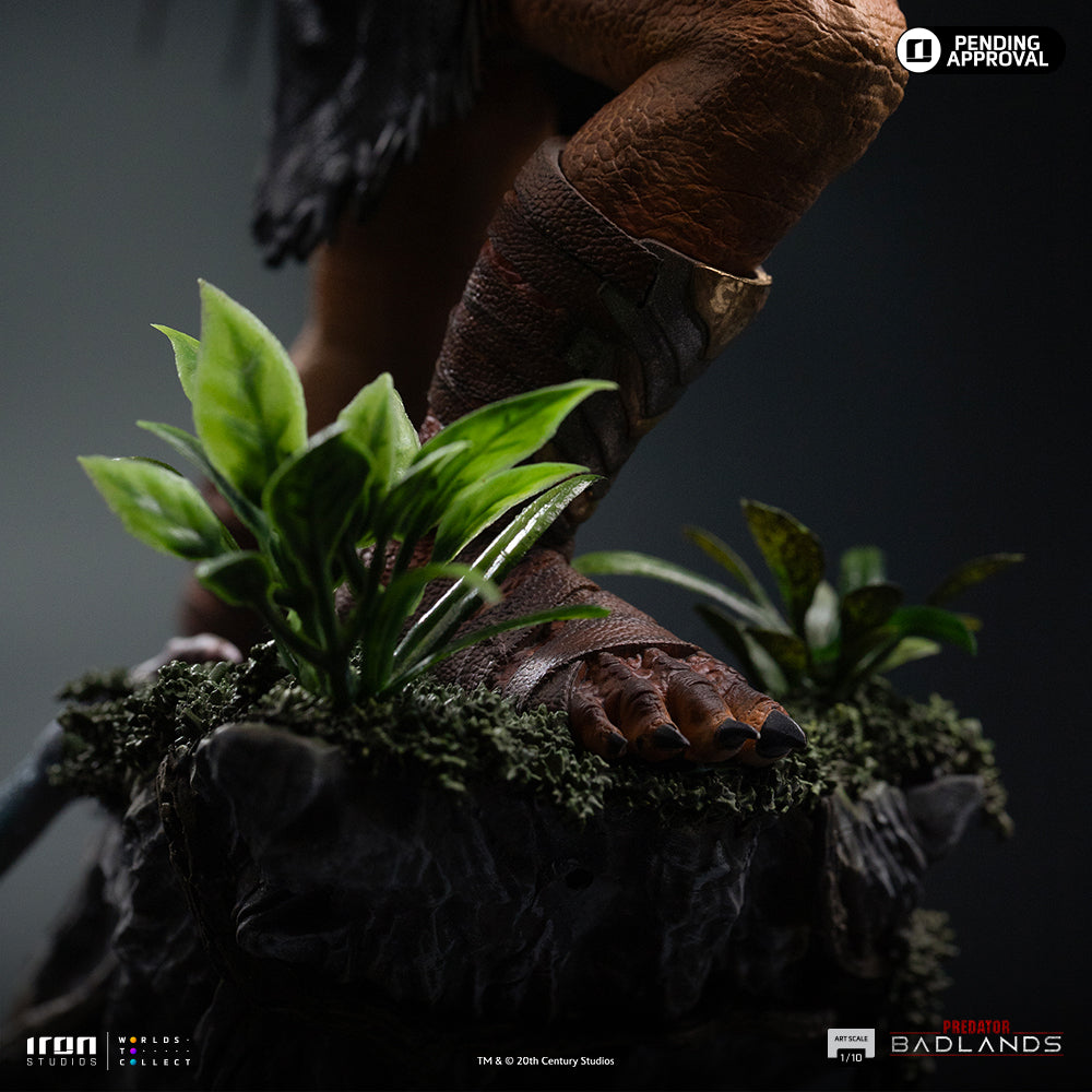 Estátua Predator Dek & Thia - Predator: Badlands - Art Scale 1/10 - Iron Studios