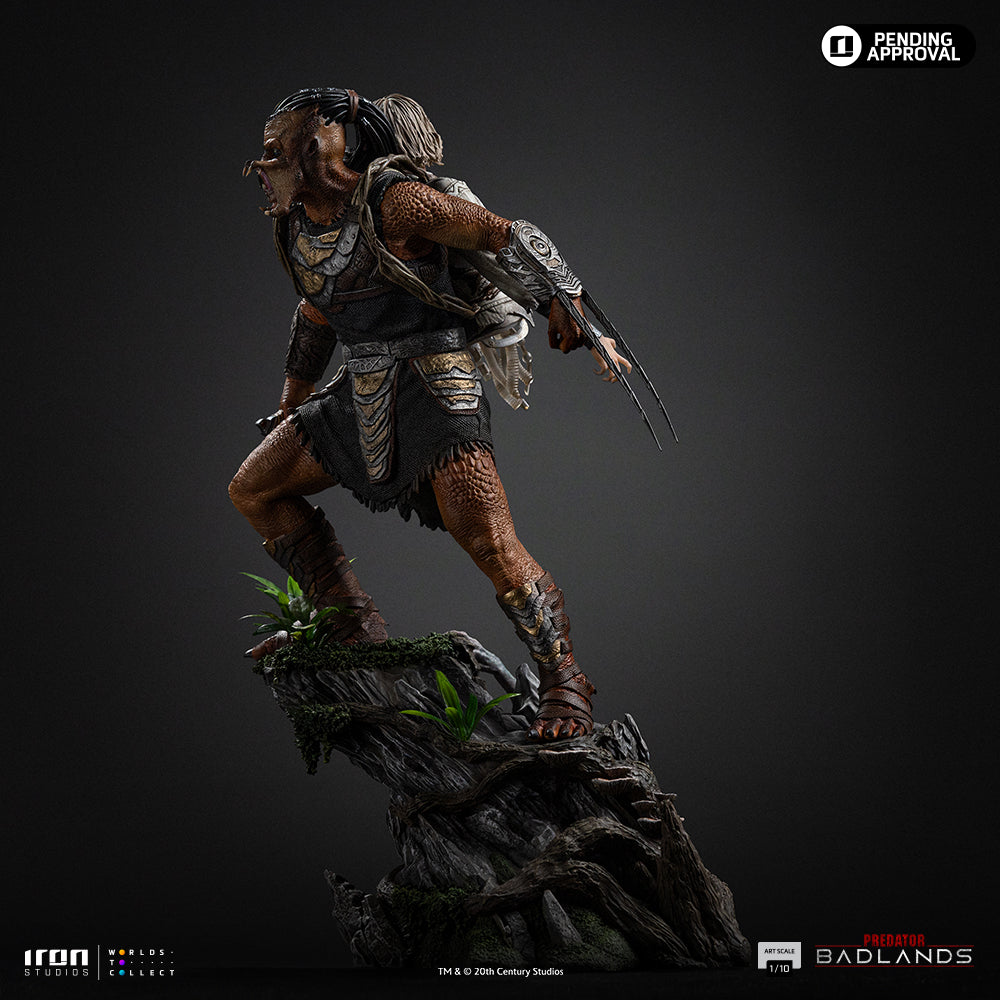Estátua Predator Dek & Thia - Predator: Badlands - Art Scale 1/10 - Iron Studios