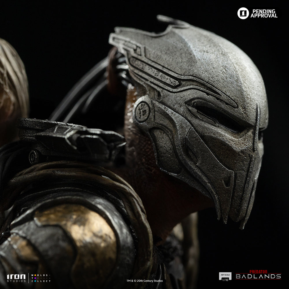 Estátua Predator Dek & Thia - Predator: Badlands - Art Scale 1/10 - Iron Studios