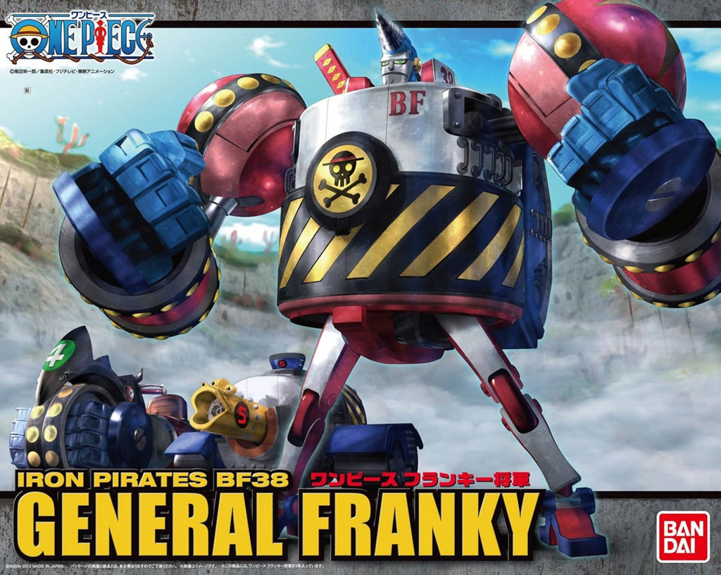 Figura Iron Pirates BF38 General Franky - One Piece - Best Mecha Collection - Bandai