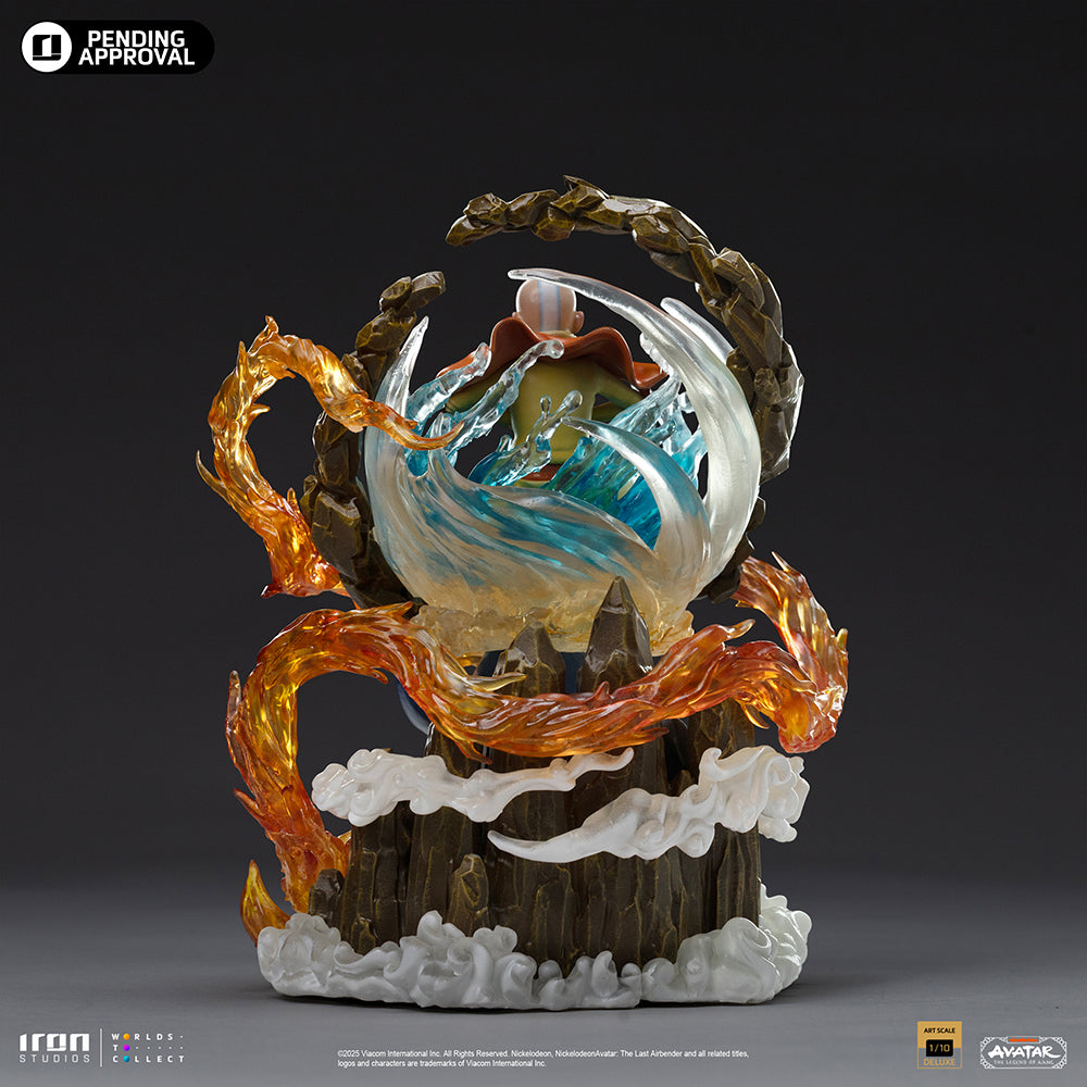 Estátua Aang - Avatar The Legend of  Aang - Art Scale 1/10 - Iron Studios