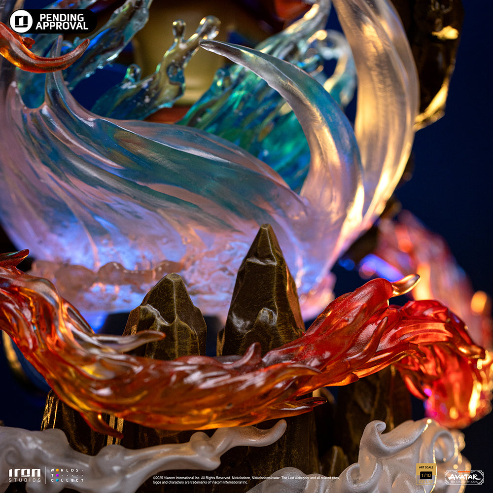 Estátua Aang - Avatar The Legend of  Aang - Art Scale 1/10 - Iron Studios