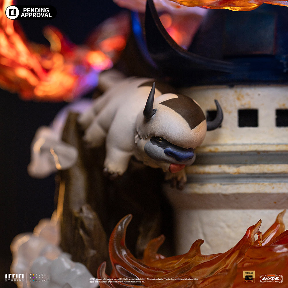Estátua Aang - Avatar The Legend of  Aang - Art Scale 1/10 - Iron Studios