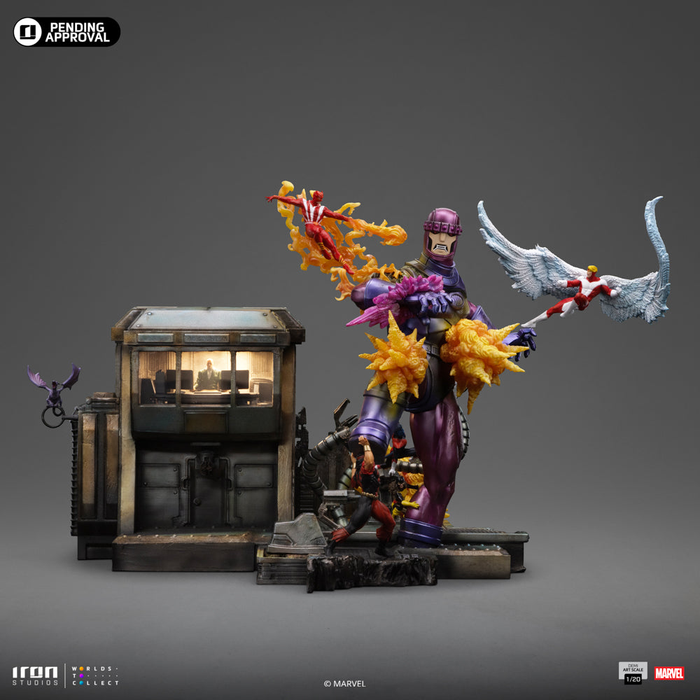 Estátua X-Men Danger Room Comics Diorama B - X-Men - Demi Scale 1/20 - Iron Studios