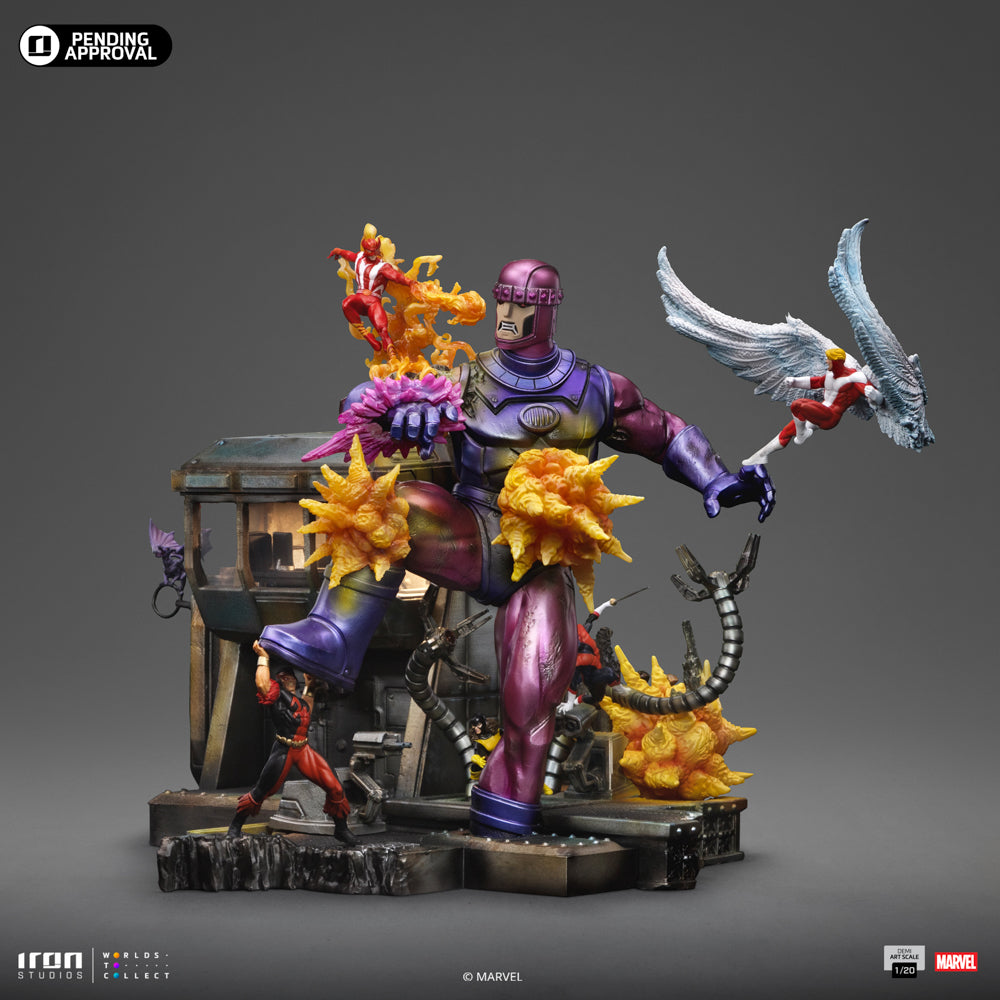 Estátua X-Men Danger Room Comics Diorama B - X-Men - Demi Scale 1/20 - Iron Studios
