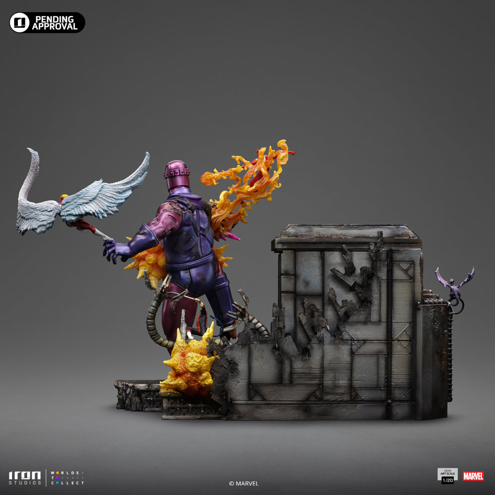 Estátua X-Men Danger Room Comics Diorama B - X-Men - Demi Scale 1/20 - Iron Studios