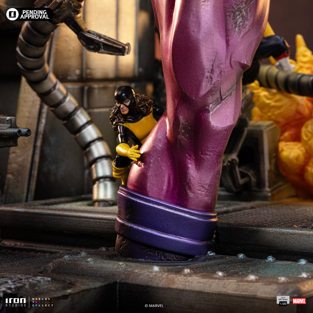 Estátua X-Men Danger Room Comics Diorama B - X-Men - Demi Scale 1/20 - Iron Studios