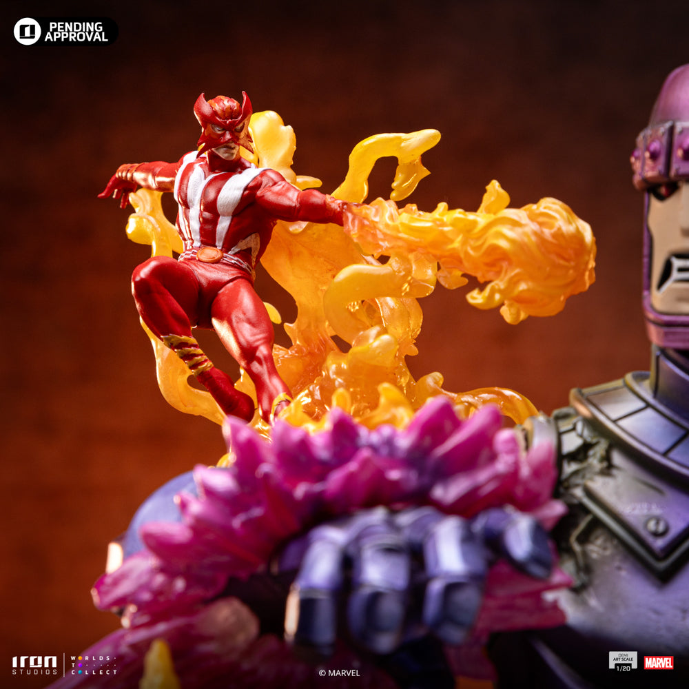 Estátua X-Men Danger Room Comics Diorama B - X-Men - Demi Scale 1/20 - Iron Studios
