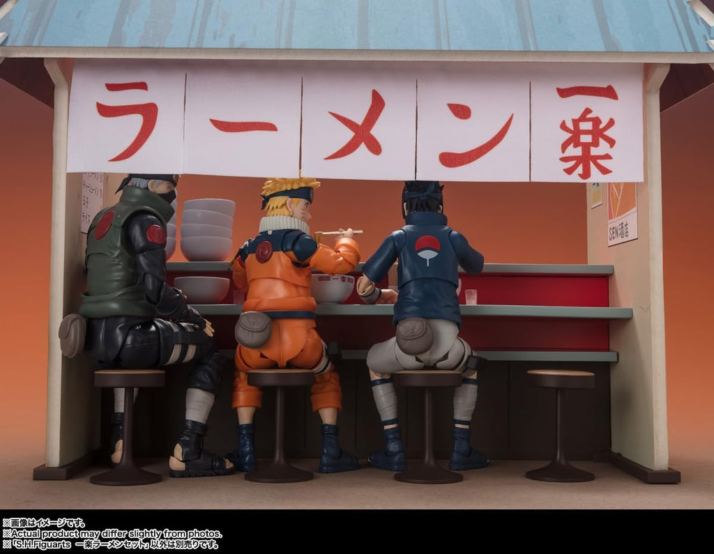 Set Ichiraku Ramen - Naruto - S.H.Figuarts - Bandai