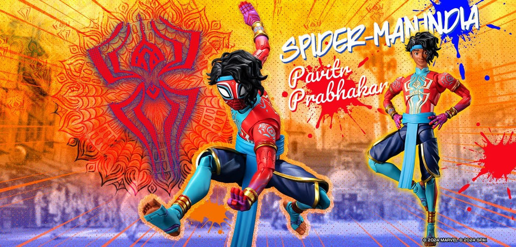 Figura Spider-Man India - Spider-Man: Across the Spider-Verse - S.H.Figuarts - Bandai