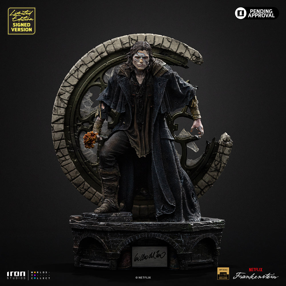 Estátua Frankenstein's Monster - Guillermo Del Toro's Frankenstein (Signed ver.) - Deluxe Art Scale 1/10 - Iron Studios