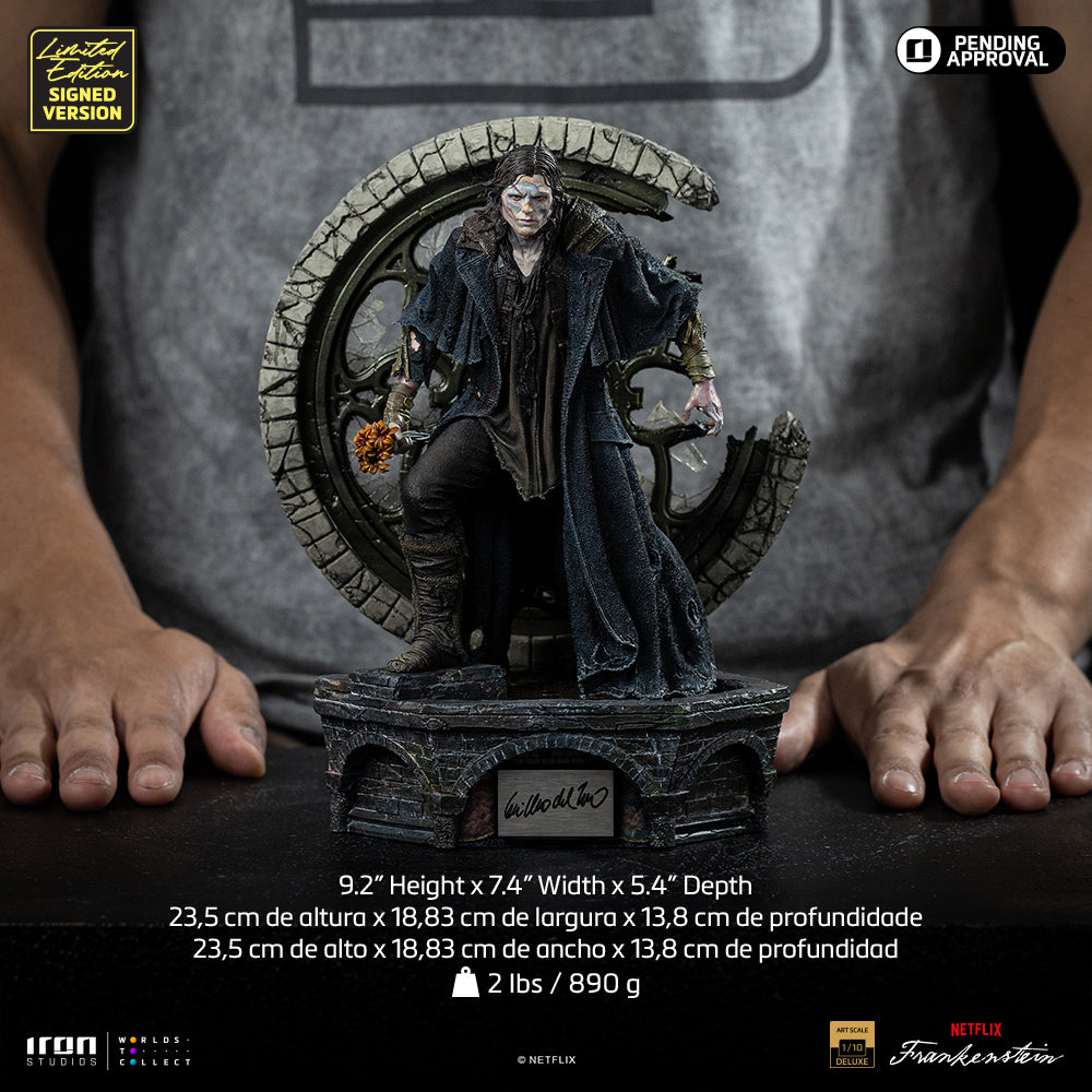 Estátua Frankenstein's Monster - Guillermo Del Toro's Frankenstein (Signed ver.) - Deluxe Art Scale 1/10 - Iron Studios