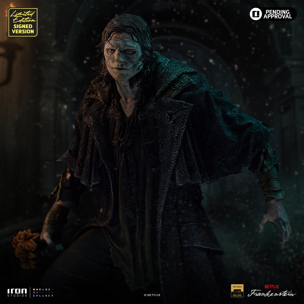 Estátua Frankenstein's Monster - Guillermo Del Toro's Frankenstein (Signed ver.) - Deluxe Art Scale 1/10 - Iron Studios