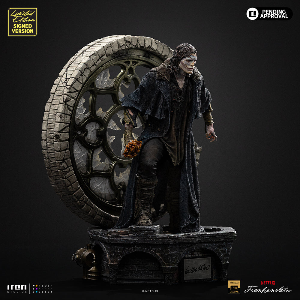 Estátua Frankenstein's Monster - Guillermo Del Toro's Frankenstein (Signed ver.) - Deluxe Art Scale 1/10 - Iron Studios