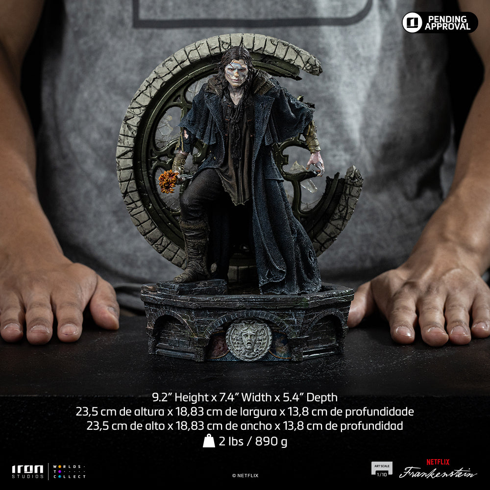 Estátua Frankenstein's Monster - Guillermo Del Toro's Frankenstein - Art Scale 1/10 - Iron Studios