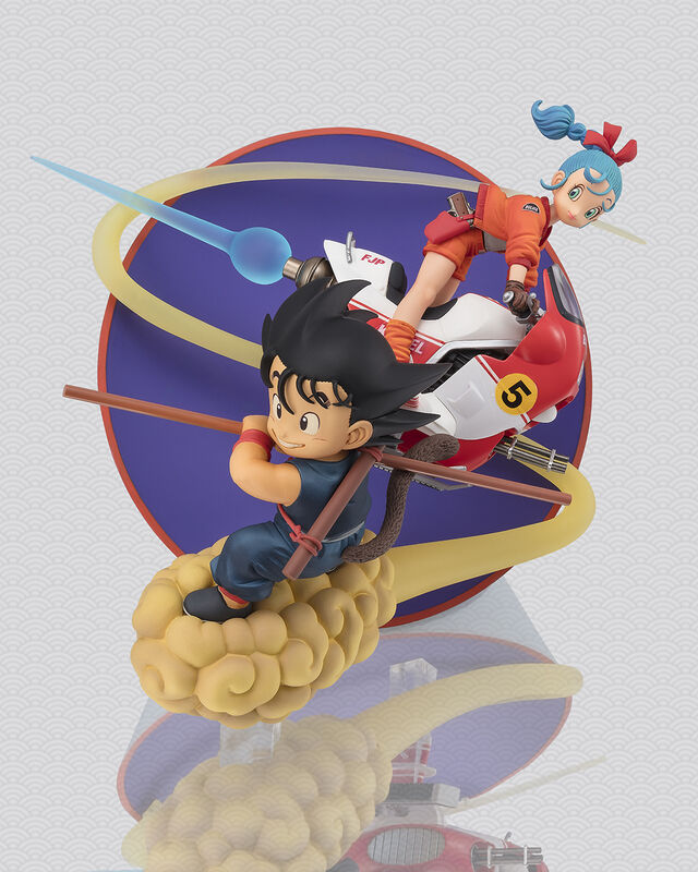 Estátua Son Goku & Bulma – Dragon Ball – FiguartsZERO – Bandai