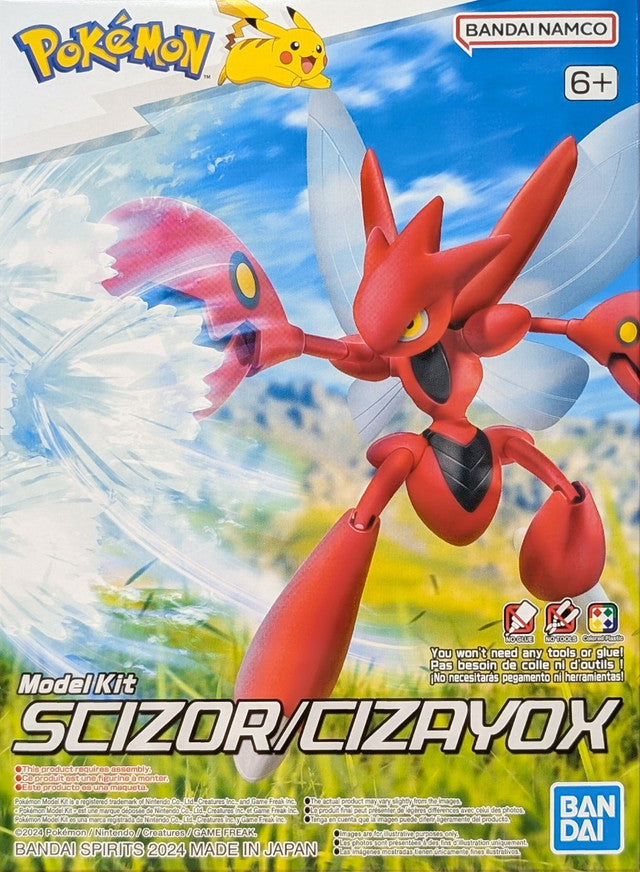 Figura Scizor – Pokémon – Plastic Model Kit – Bandai