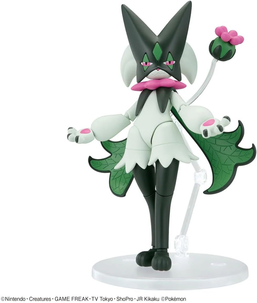 Meowscarada – Pokémon – Plastic Model Kit – Bandai