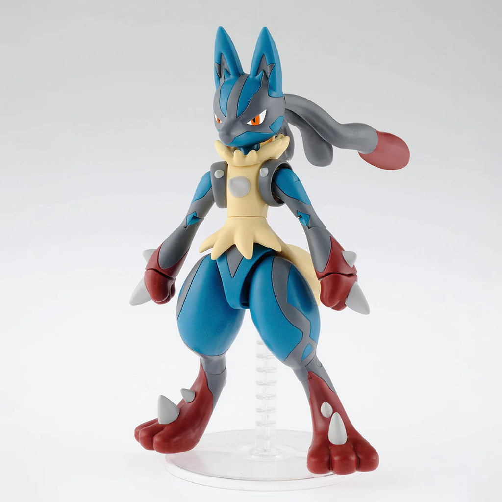 MEGA LUCARIO  - POKEMON - PLASTIC MODEL KIT - BANDAI