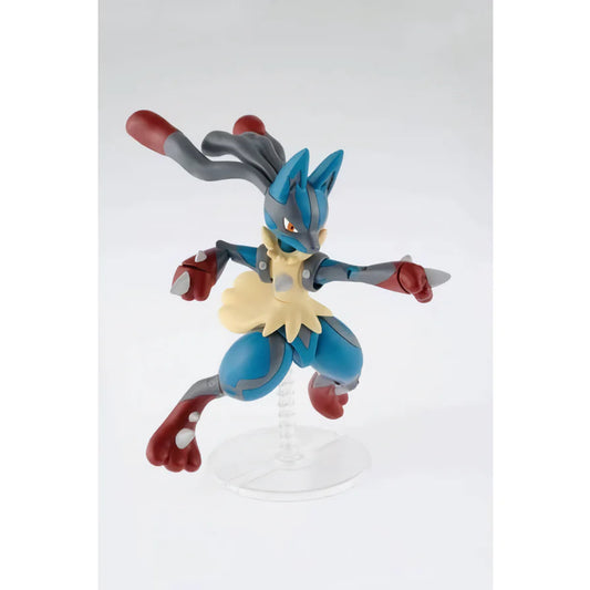 MEGA LUCARIO  - POKEMON - PLASTIC MODEL KIT - BANDAI