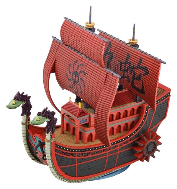 Kuja Shells Kuja – One Piece – Grand Ship Collection – Bandai – Iron Studios Brasil