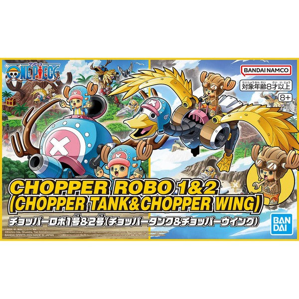 Figura Chopper Tank & Chopper Wing - One Piece - Model Kit - Bandai