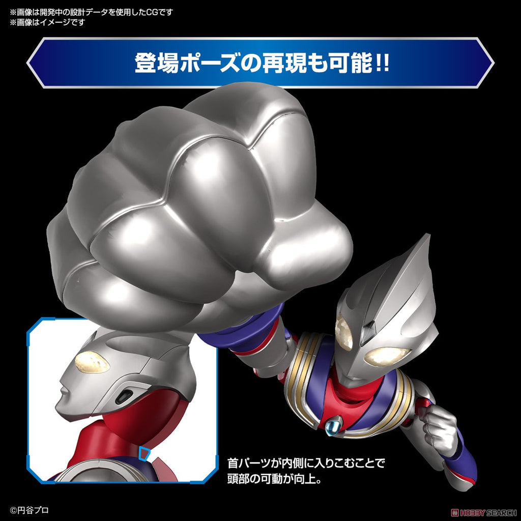 Figura Ultraman Tiga Multi Type – Ultraman – Figure-rise Standard – Bandai