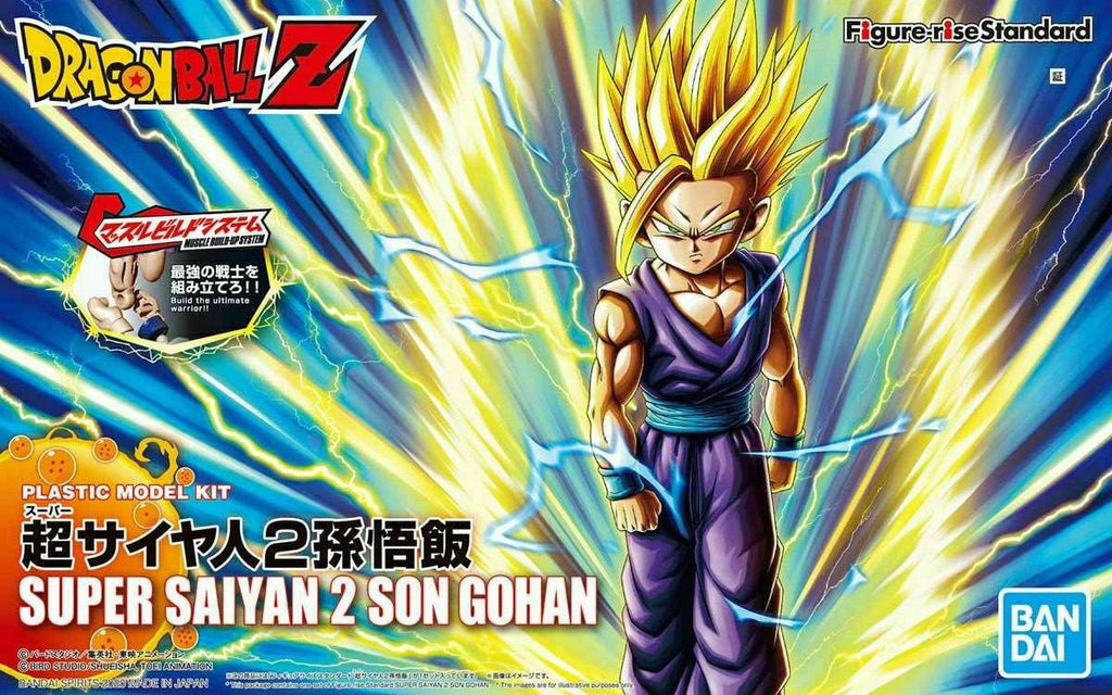 Figura Super Saiyan 2 Son Gohan - Dragon Ball Z - Bandai