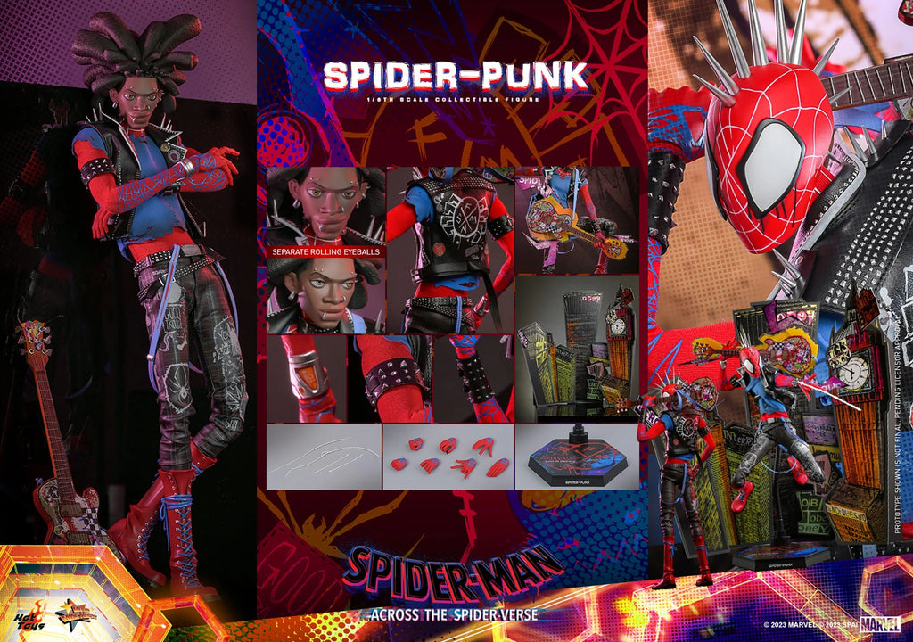 Figura Spider-Punk – Spider-Man: Across the Spider-Verse – Sixth Scale – Hot Toys