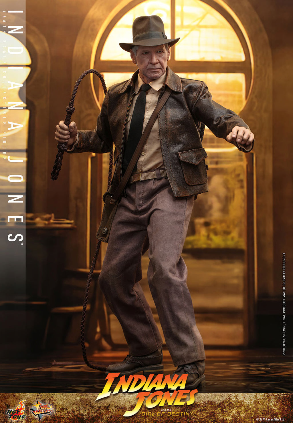 Figura Indiana Jones Deluxe – Indiana Jones: Dial of Destiny – Sixth Scale – Hot Toys