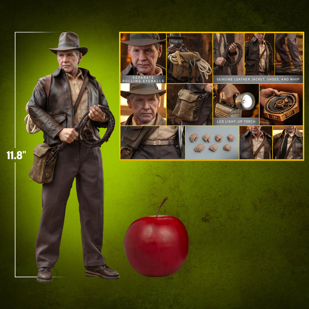 Figura Indiana Jones Deluxe – Indiana Jones: Dial of Destiny – Sixth Scale – Hot Toys
