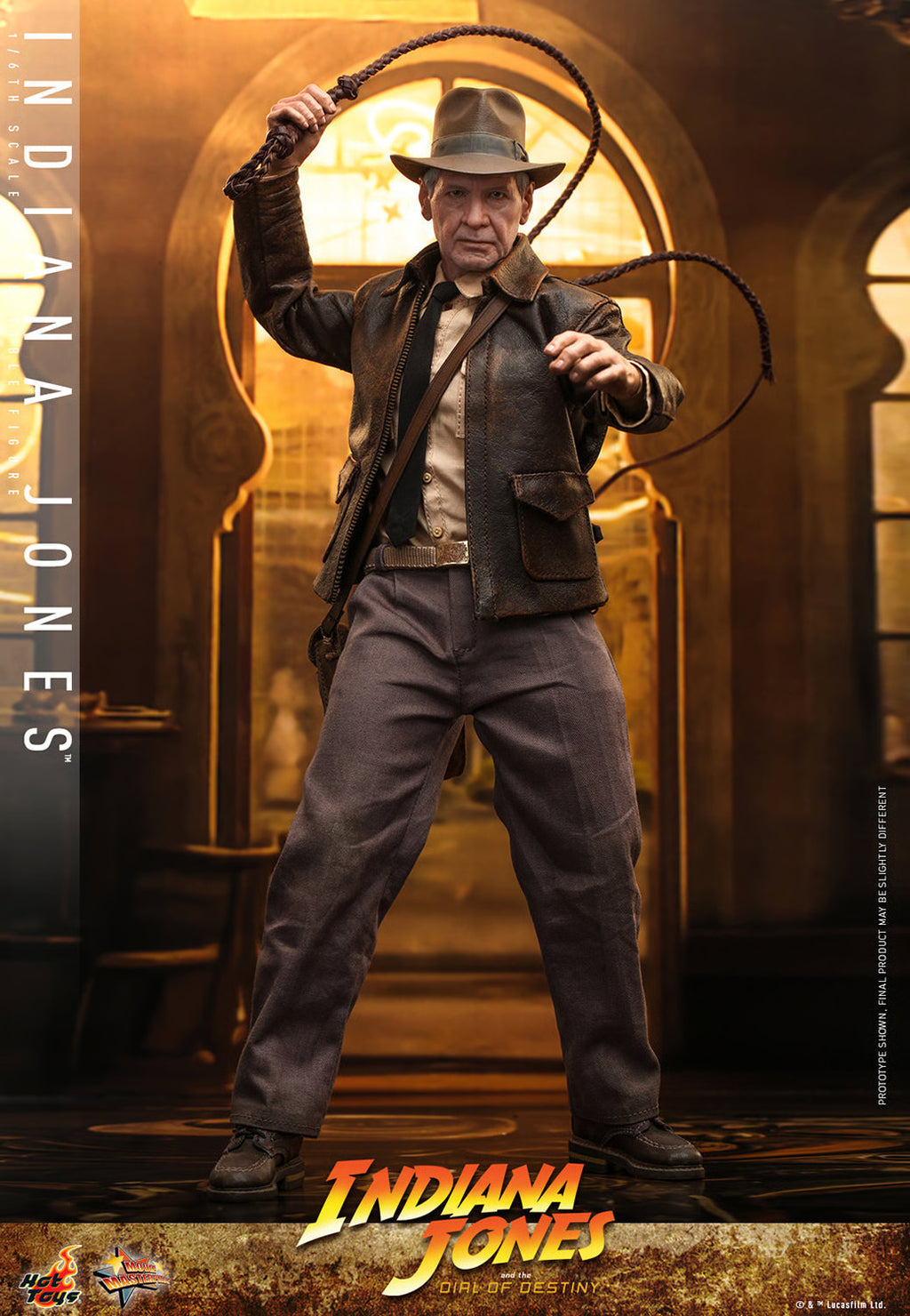 Figura Indiana Jones Deluxe – Indiana Jones: Dial of Destiny – Sixth Scale – Hot Toys