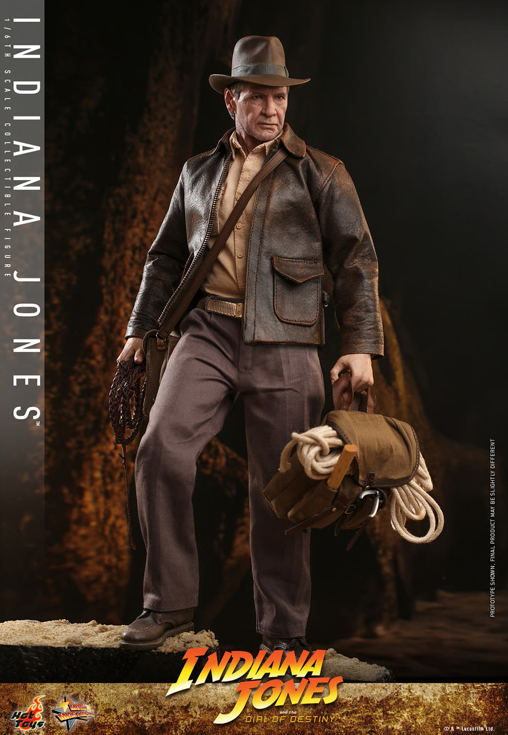 Figura Indiana Jones Deluxe – Indiana Jones: Dial of Destiny – Sixth Scale – Hot Toys