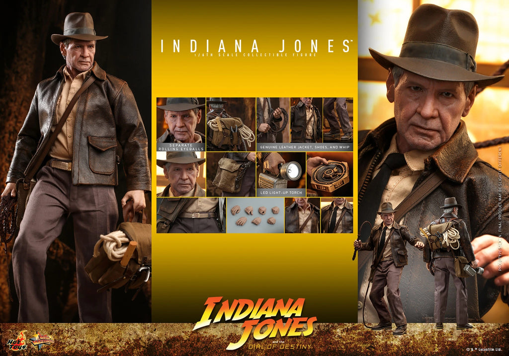 Figura Indiana Jones Deluxe – Indiana Jones: Dial of Destiny – Sixth Scale – Hot Toys