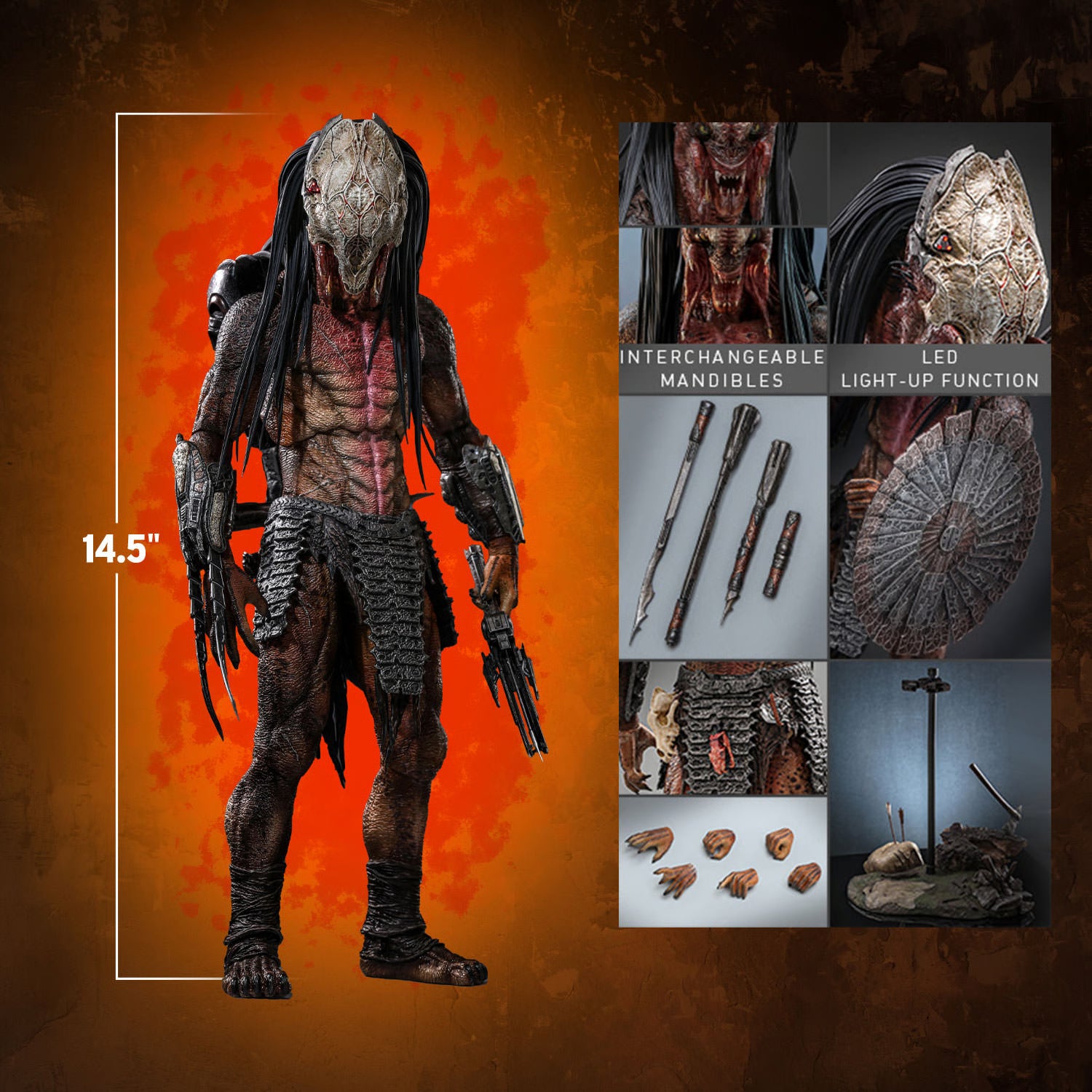 Figura Feral Predator – Prey – Sixth Scale – Hot Toys – Iron