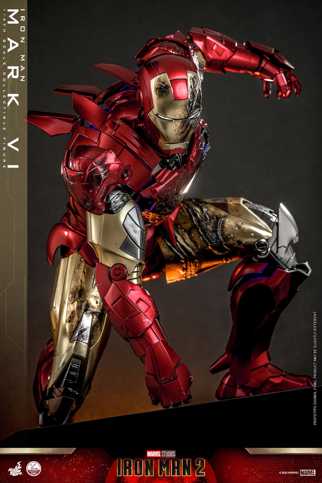 Figura Iron Man Mark VI – Iron Man – 1/4 Scale – Hot Toys