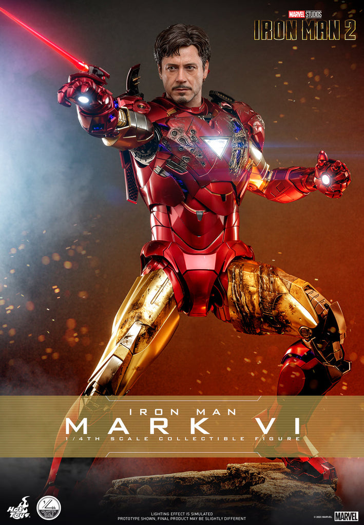 Figura Iron Man Mark VI – Iron Man – 1/4 Scale – Hot Toys