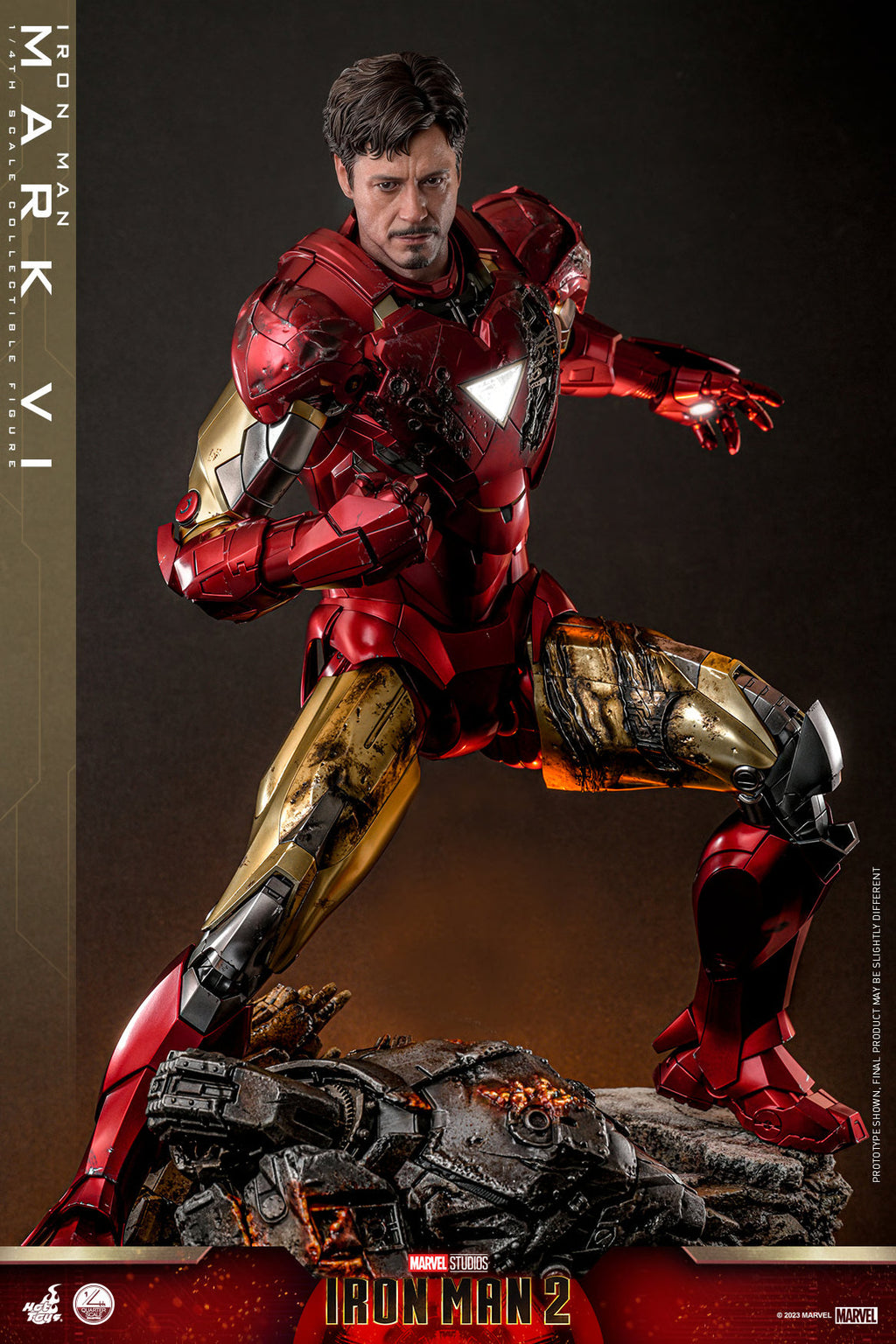 Figura Iron Man Mark VI – Iron Man – 1/4 Scale – Hot Toys